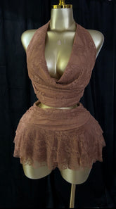 Ashley Laced skirt Set
