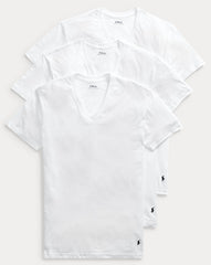Polo White tees ( V-Neck )