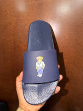Navy blue slide