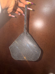 Triangle bling bag