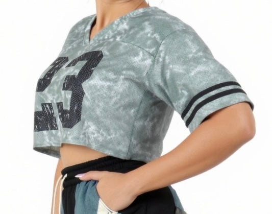 Demi Jersey Crop Top