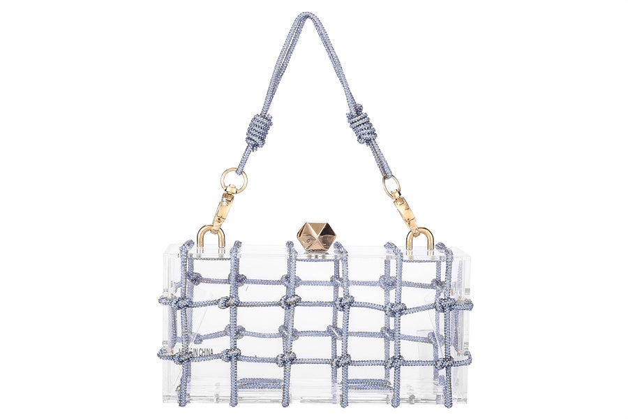 Rope clutch bag