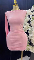 Pinky Midi Dress