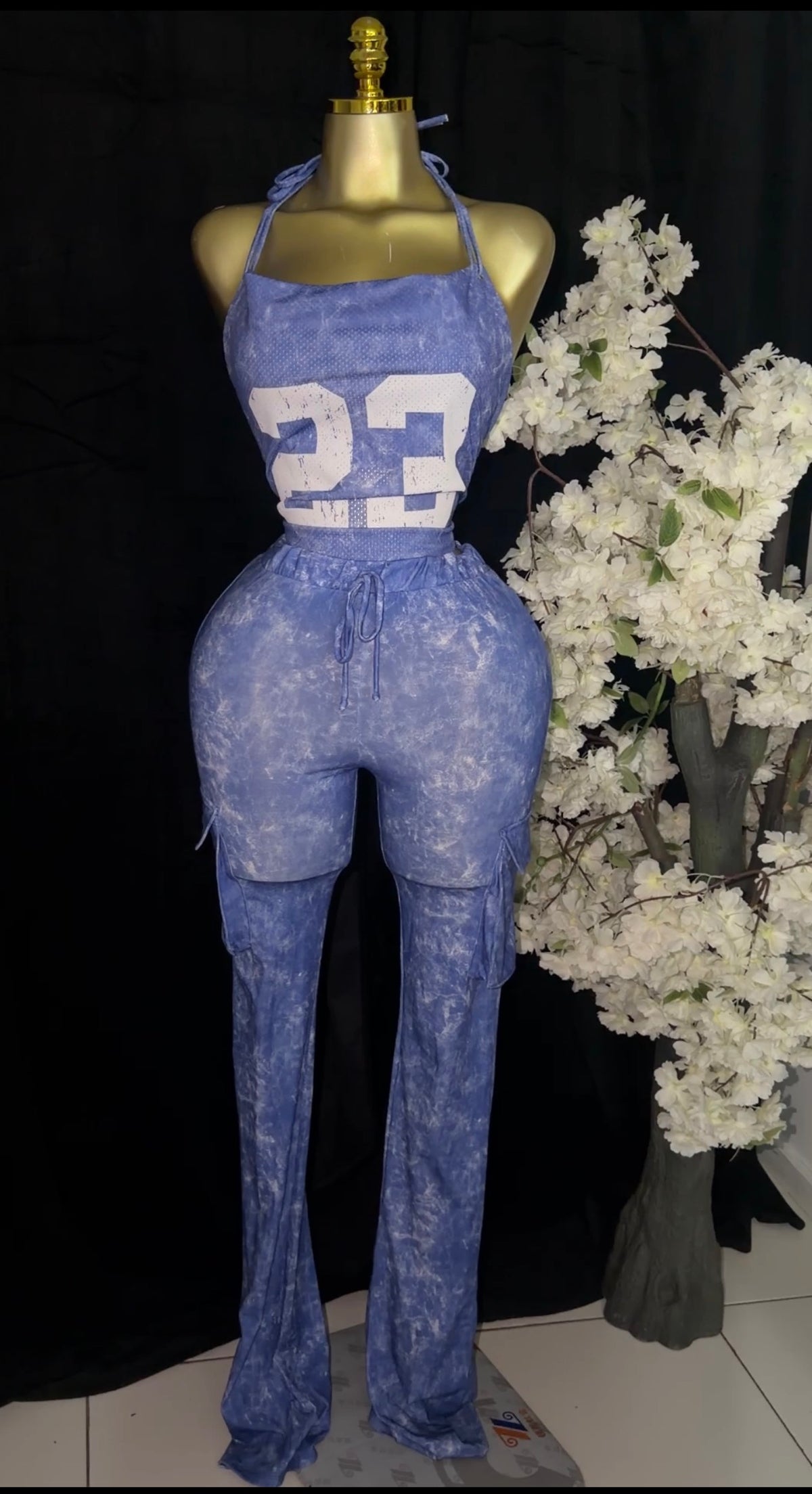 Sara Jersey leggings Set