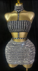 Mel Studs Crop Top