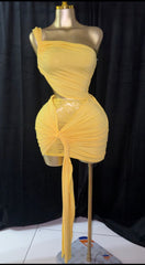 Pumpkin 2Pc Dress Set