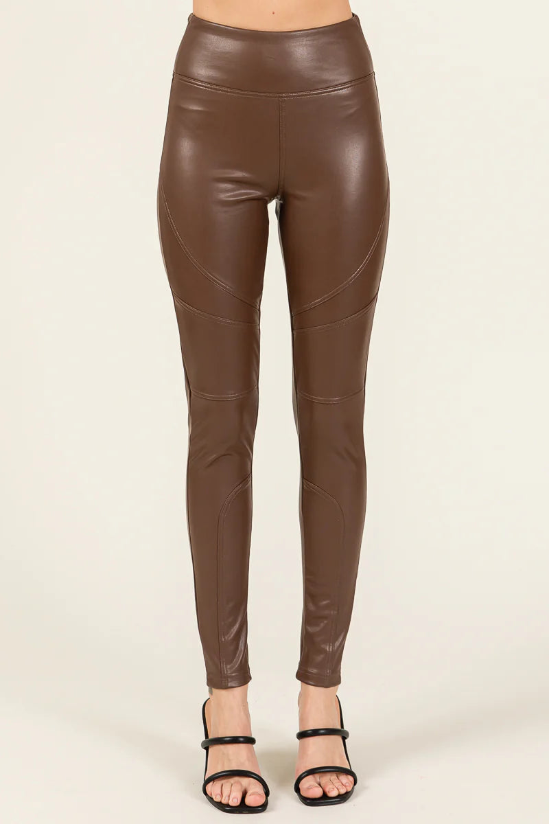 Kesha Leather Leggings